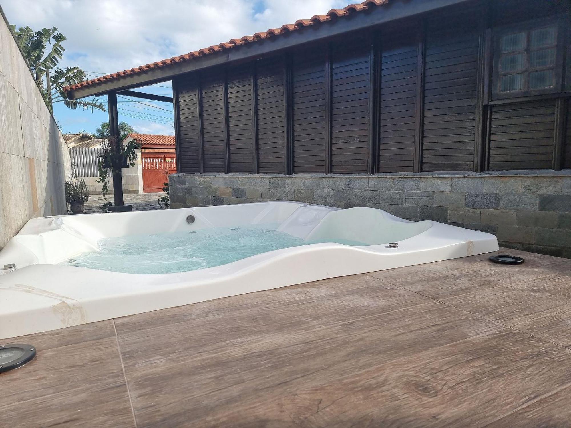 Piscina Aquecida , Spa, Bilhar, Ar Cond, Wi-Fi Itanhaém Dış mekan fotoğraf